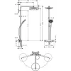 Душевая система Hansgrohe Raindance Select S 240 2jet Showerpipe с термостатом хром (27129000)- Фото 2